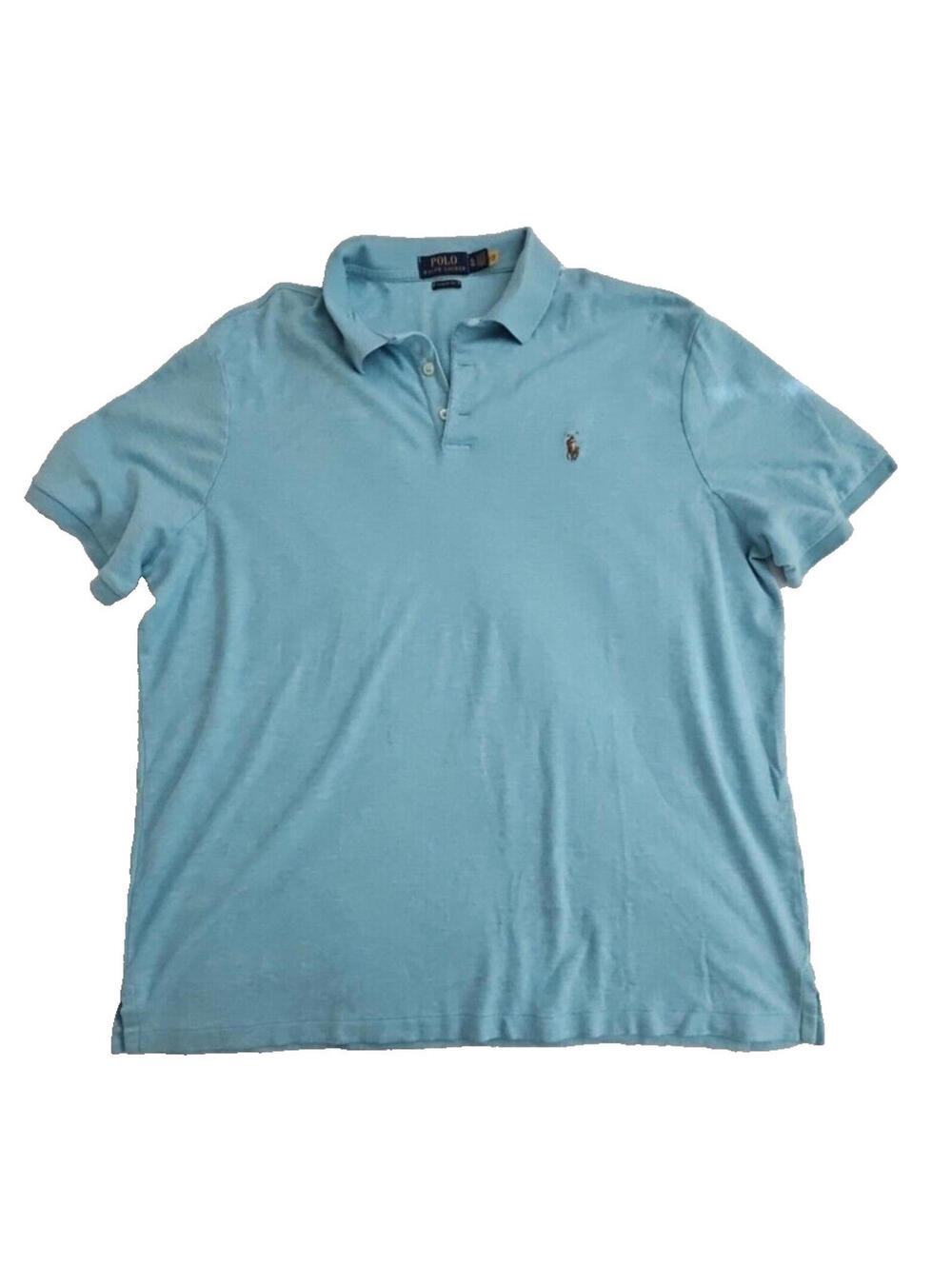 Polo Ralph Lauren Polo Shirt Mens  Extra Large Turquoise Blue